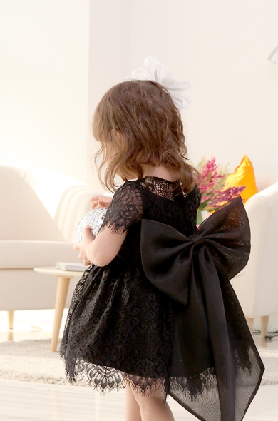 newborn black dress